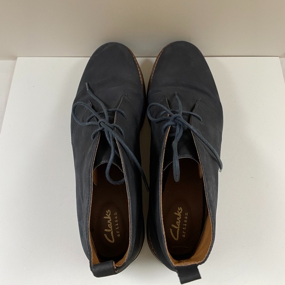 Clark\'s Navy Chukka/Desert Boots main image 3